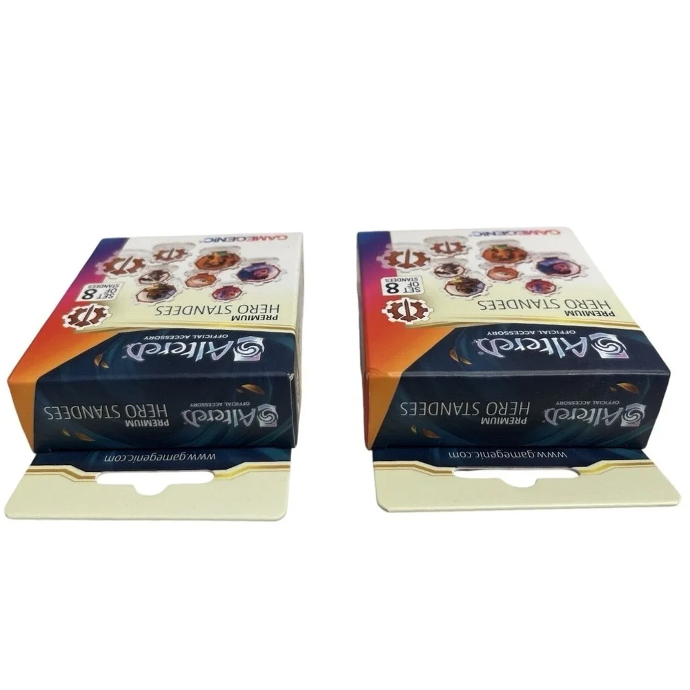 Altered TCG Gamegenic Premium Hero Standees Axiom Faction Set of 8 x2 Packs NEW